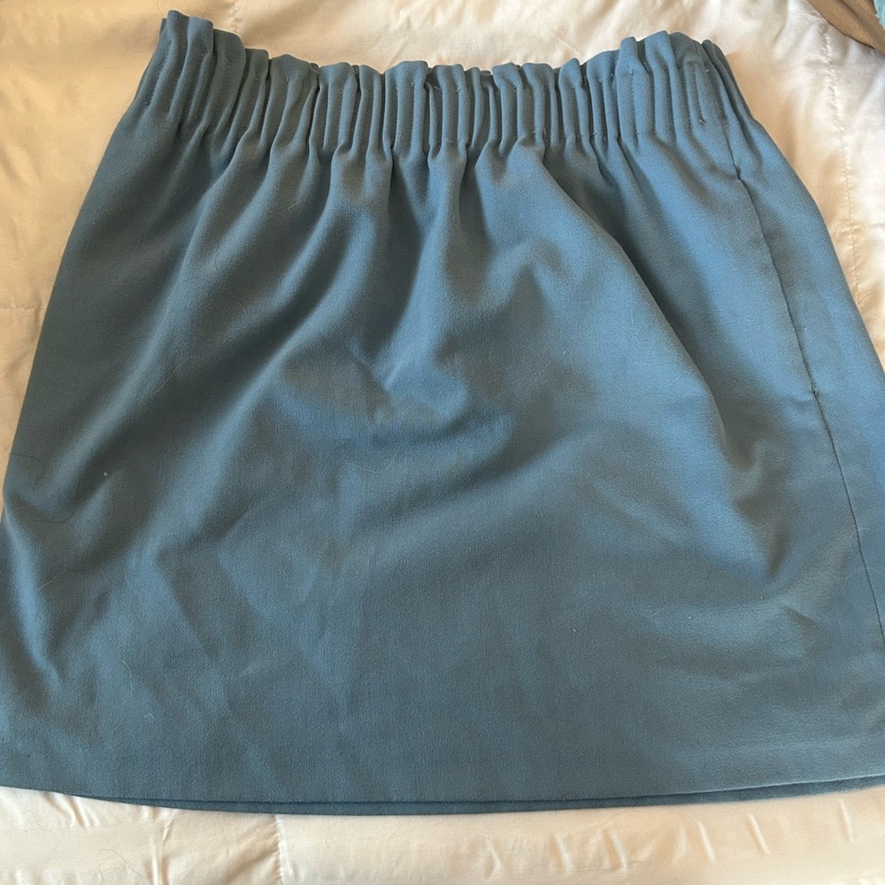JCrew Mercantile Blue Skirt